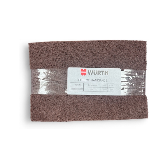 Hand sanding pad Fleece - FLEECE HAND PAD MEDIUM