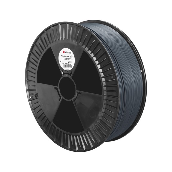 Filament PLA gl&auml;nzend - DRKMATL-PLA-ANTHRAZITGRAU-D2,85MM-2,5KG