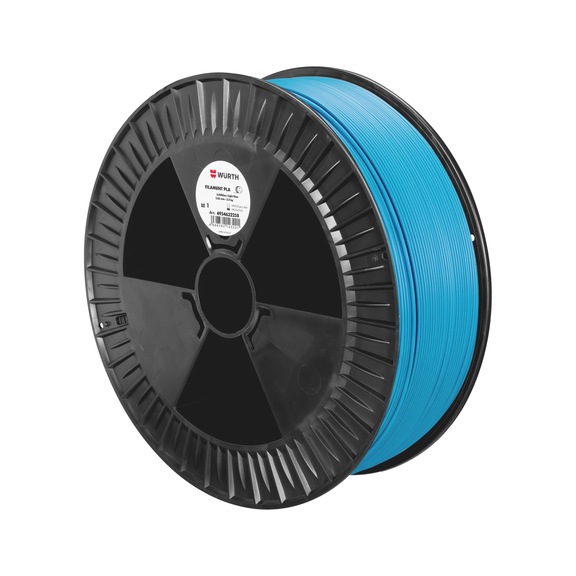 Filament PLA gl&auml;nzend - DRKMATL-PLA-LICHTBLAU-D2,85MM-2,5KG