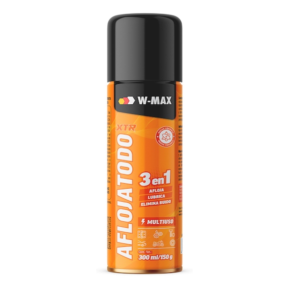 AFLOJATODO XTR W-MAX - RUSTREM-(W-MAX)-XTR-LIGHTYELL-300ML/180G