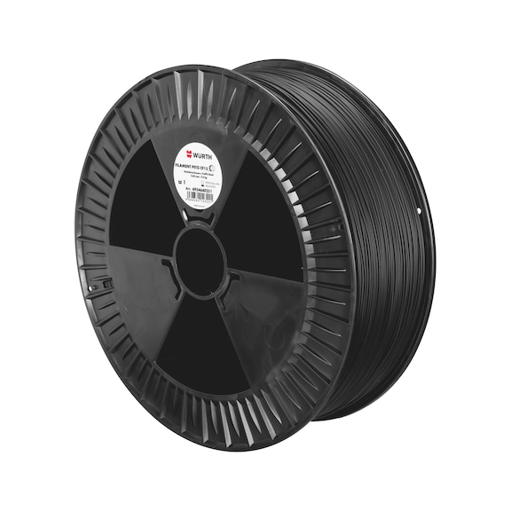 Filament PETG-CF15 matt - DRKMATL-PETGCF15M-VE-SCHW-D2,85MM-2,5KG