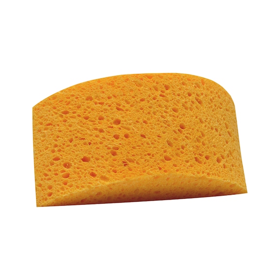 Half-round viscose sponge - CLNSPNG-VISC-HALFROUND-16,5X7,5X5CM