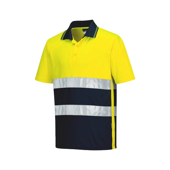 Hi-vis polo shirt short-sleeved Portwest S175