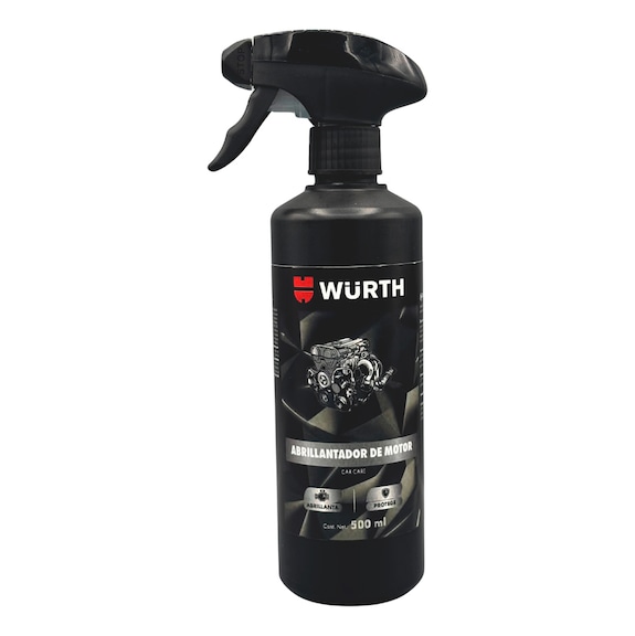 Abrillantador y restaurador de motor, 500mL - ABRILLANTADOR DE MOTOR 500ML