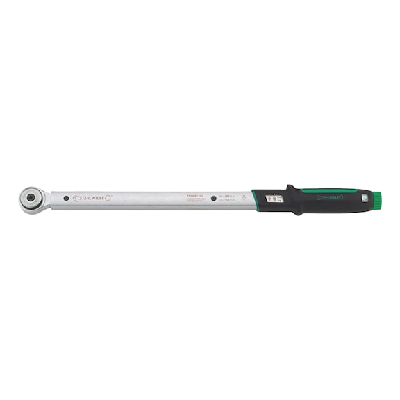 Torque wrench with 1/2 inch reversible ratchet  Stahlwille 750NR - TRQWRNCH-STAHLWILLE-50021004-(40-200NM)