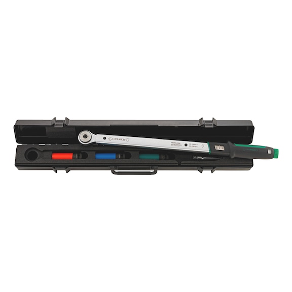 Torque wrench set Stahlwille 750NR/200/3/1 5 pcs - TRQWRNC-SET-STAHLWILLE-96507216-5PCS