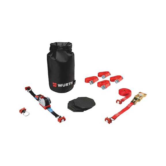 Load securing maxi set Airline - LOADSEC-SET-MAXI-AIRLINE-6PCS