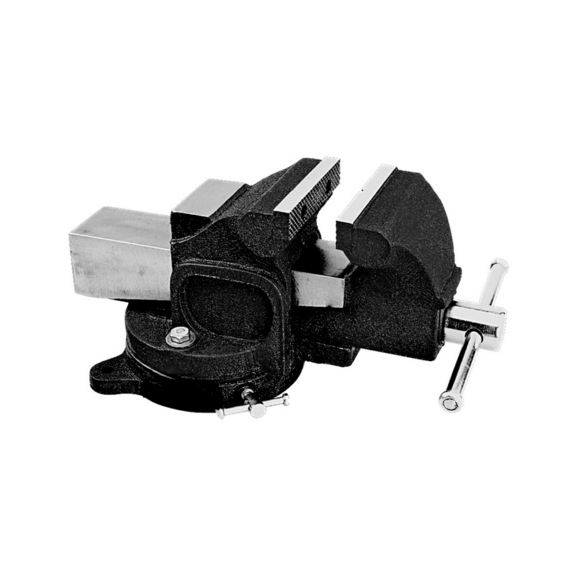 PARALLEL VICE with swivel base - PARAVCE-CAST-SWIVBSE-BLACK-150MM
