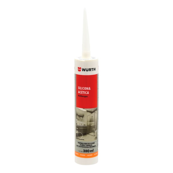 Silicone acetate Sanitary purpose - SILSEAL-ACE-GENPURP-BLACK-280ML