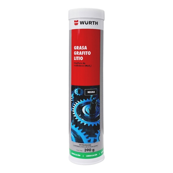 Lithium grease graphite black - GRSE-GRAPHITE-LITHIUM-BLACK-390G