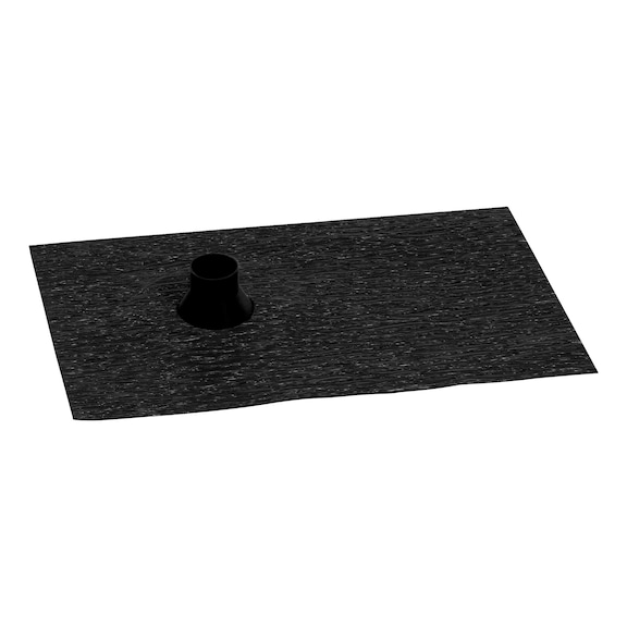 Dachmanschette  W&Uuml;TOP<SUP>&reg;</SUP> Dachdicht - MANS-DACHDICHT-SCHWARZ-(D42-55MM)