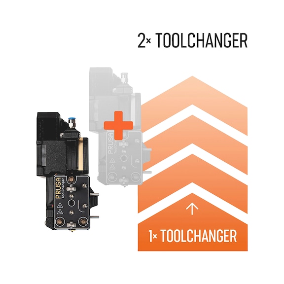 Tool head upgrade 1 to 2 tool heads Prusa XL - SP-UPGRADE-PRUSA-XL-1TO2TOOLHEADS
