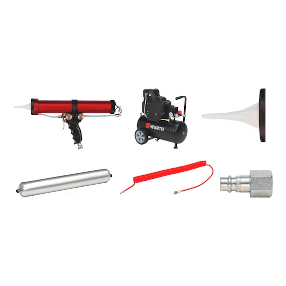 Starter set liquid rubber 7 pieces - LIQURBR-SET-7PCS-