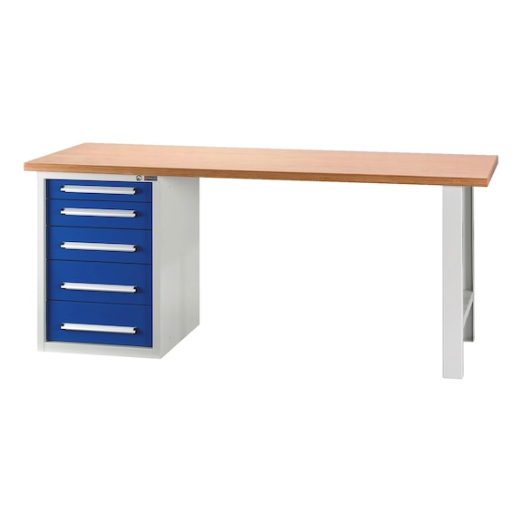 Workbench BASIC WUS 1 - WRKBNCH-STA-BASIC-WUS1/5-FIX-2000MM