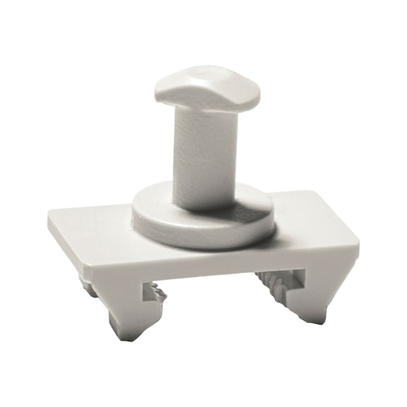Connector Euroclip cable clip Schnabl - CON-CLAMP-ECV-HF-PA6-LIGHTGREY
