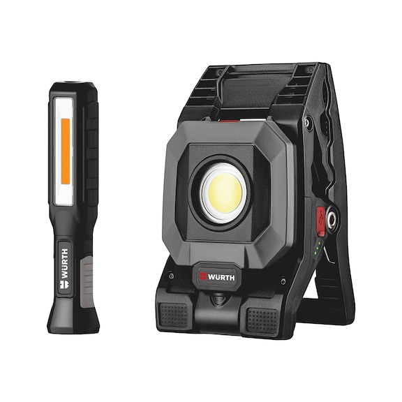 Rechargeable LED Set Ergopower CLAMP/SATURN 2 pcs - LED-SET-ERGOPOWER-CLAMP-SATURN-2PCS