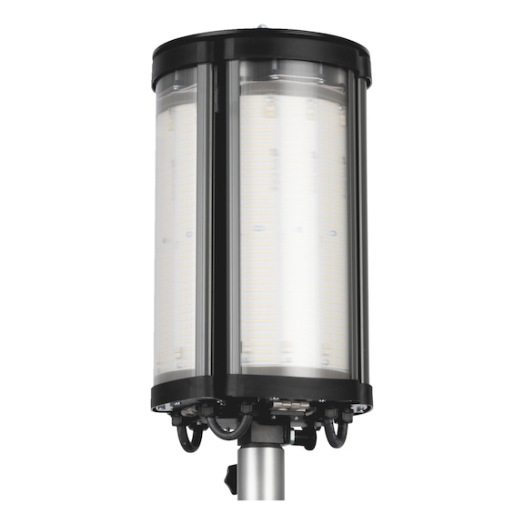 LED-Grossfl&auml;chenleuchte POWERFLEX 360&deg; f&uuml;r DIN-Zapfen 30 mm / DIN 14640 - GROFLLEUCHT-LED-360GRD-(POWERFLEX-M)