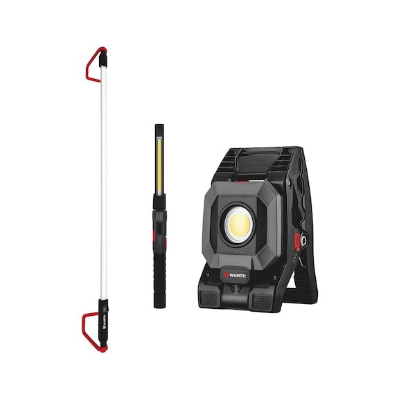 Rechar. LED Set Ergopower TINY/CLAMP/URANUS 3 pcs - LED-SET-ERGOPOWER-TINY-CLAMP-BONNET-3PCS