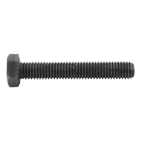 ISO 4017 teräs 8.8 sinkkihiutale musta