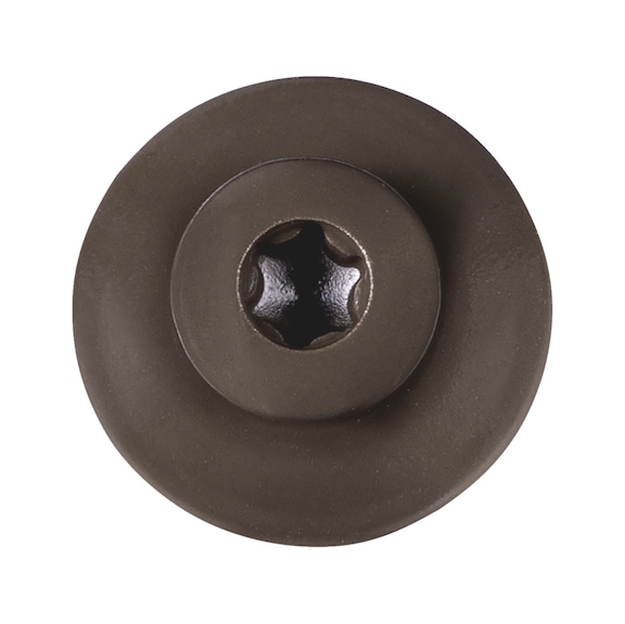 Spenglerdichtschraube Color - SHR-SHB15-A2-AW20-R7013-BRAUNGRAU-4,5X25