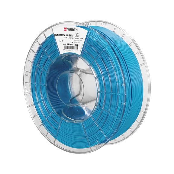 Filament ASA GF15 - DRKMATL-ASAGF15-LICHTBLAU-D2,85-0,75KG