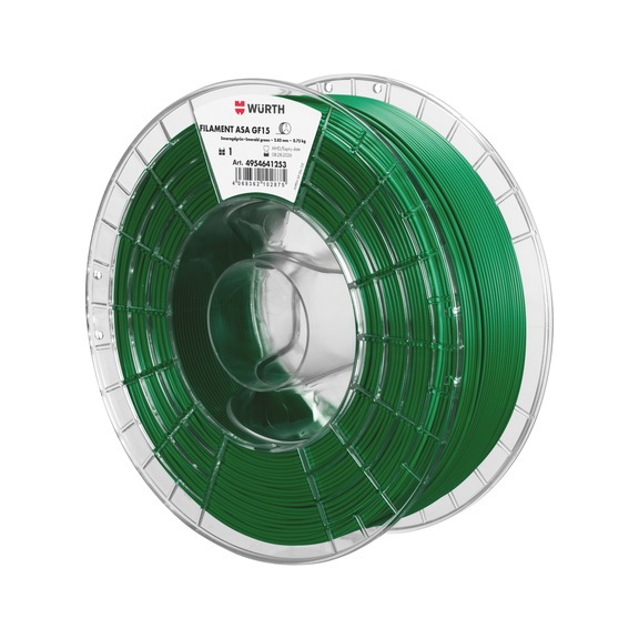Filament ASA GF15 - DRKMATL-ASAGF15-SMARAGDGRN-D2,85-0,75KG