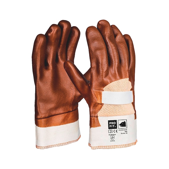 Knitted protective glove with coating Fitzner 362 - PROTGLOV-FITZNER-PROFIT-362-SZ10