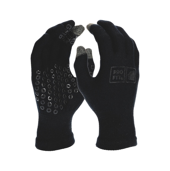 Knitted protective glove with coating Fitzner 3563