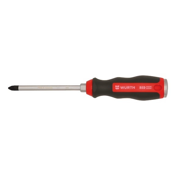 Screwdriver PH hexagon blade impact cap REDSTRIPE