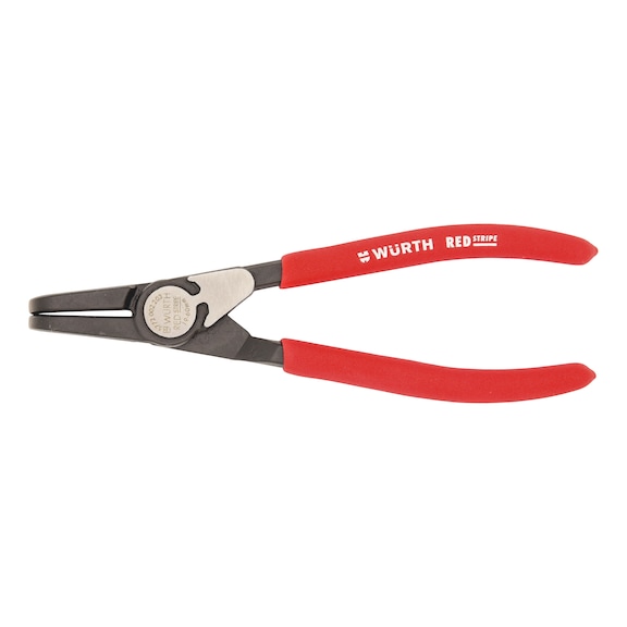 DIN 5256 shape D drill hole circlip REDSTRIPE