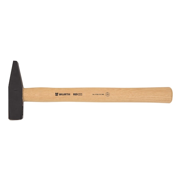 Cross-peen hammer with ash handle REDSTRIPE