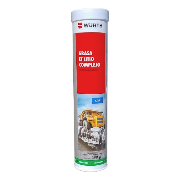GRASA ET LITIO COMPLEJO AZUL - GRASA LITIO COMPLEJO AZUL CARTUCHO 390G