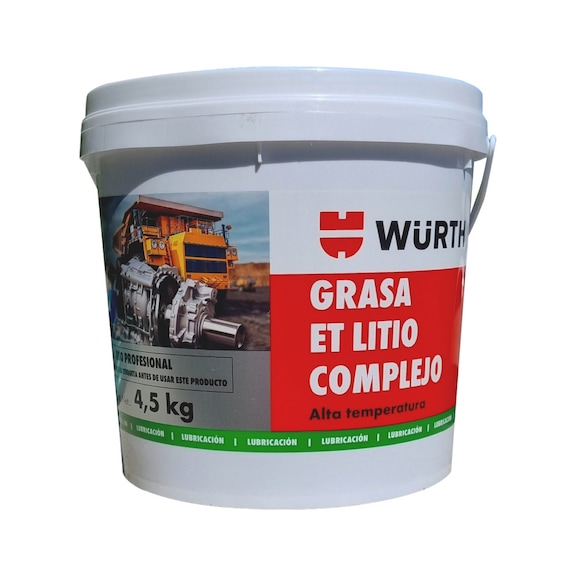 GRASA ET LITIO COMPLEJO AZUL - GRASA LITIO COMPLEJO AZUL BALDE 4,5KG