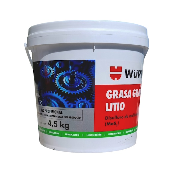 Lithium grease graphite black - GRSE-GRAPHITE-LITHIUM-BLACK-4,5KG