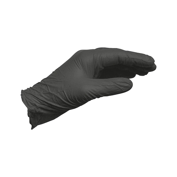 Disposable Glove Nitrile 5.0g REDSTRIPE - PROTGLOV-DISPOS-NTR-5,0G-BLACK-L/9