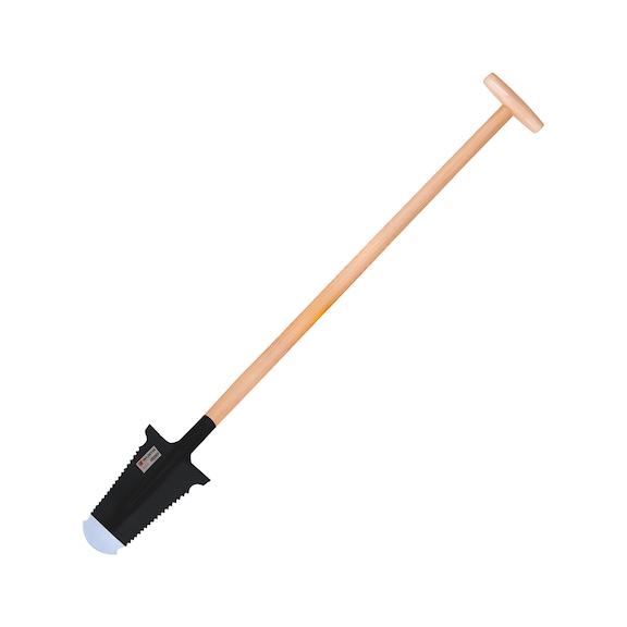 Bêche Caïman - longueur du fer 29 cm - L117 cm