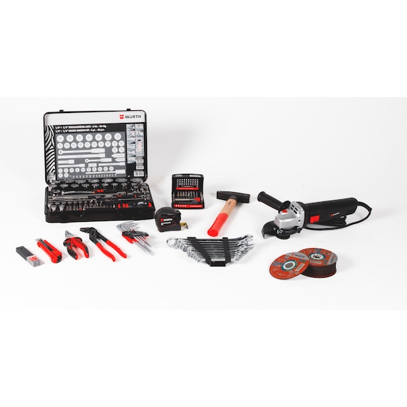 Kit utensili - assortimento 153 pz