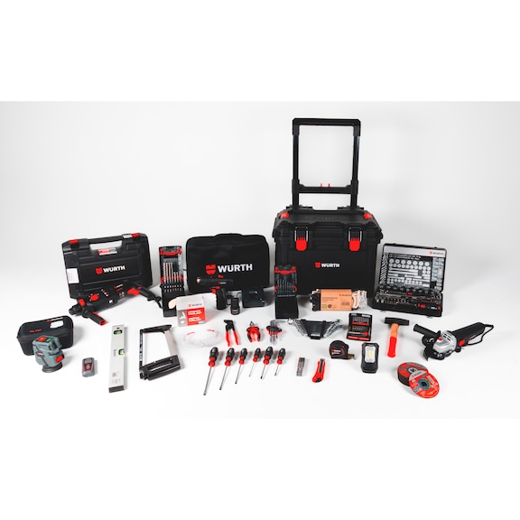Maxi kit utensili a mano e Power Tools  L