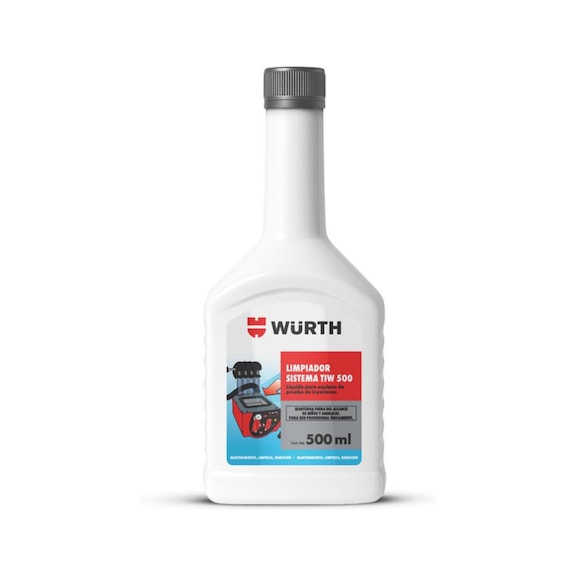 TIW 500  TIW 500 is a ready-to-use liquid used for testing equipment for solvent-based injection nozzles