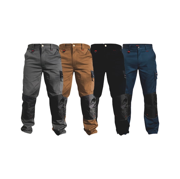 "TACTICAL PRO" work trousers - WRKTRSRS-(TACTICAL PRO)-GREY/BLACK-M