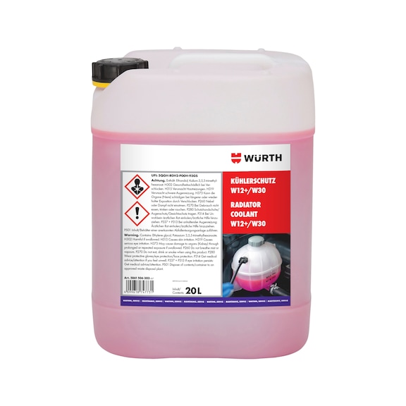 Radiator anti-freeze concentrate W12+/W30