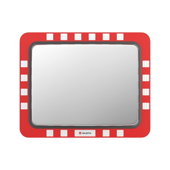 Road traffic mirror stainless steel Lite Plus - 1