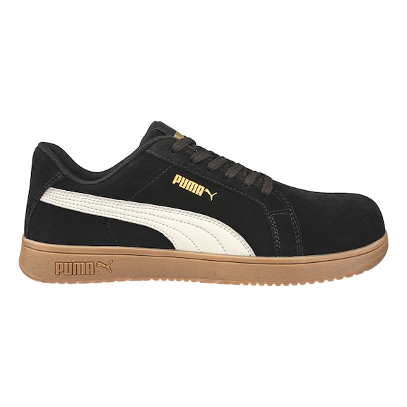 Puma sikkerhedssko Iconic BLK/GUM LOW - 1