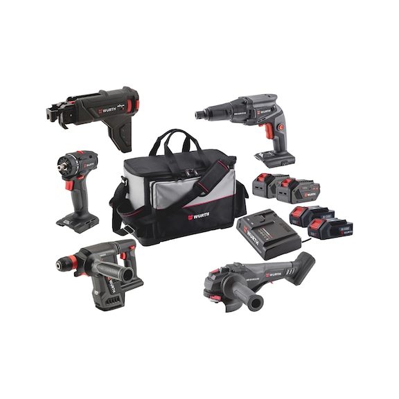 M-CUBE TROCKENBAUSCHRAUBER MAXI-SET - M-CUBE-18 VOLT-TROBAUSHRBR-MAXI-SET