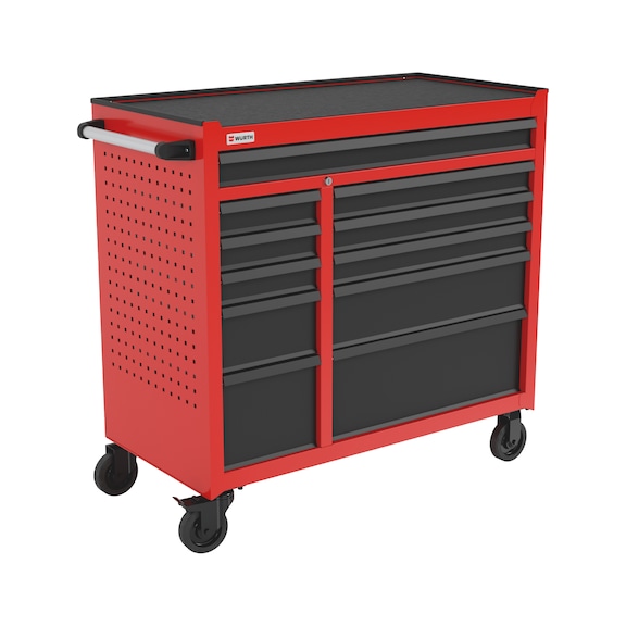 Werkstattwagen SUPERIOR 12.8 mit Gummimatte - 1