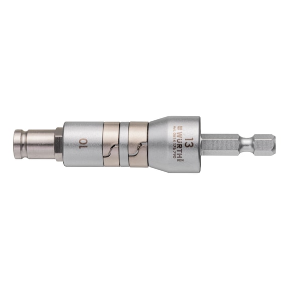 1/4 inch magazine bit holder 4 in 1 - HOLD-BIT.1/4IN-MG-BIT-SOCKET-4IN1