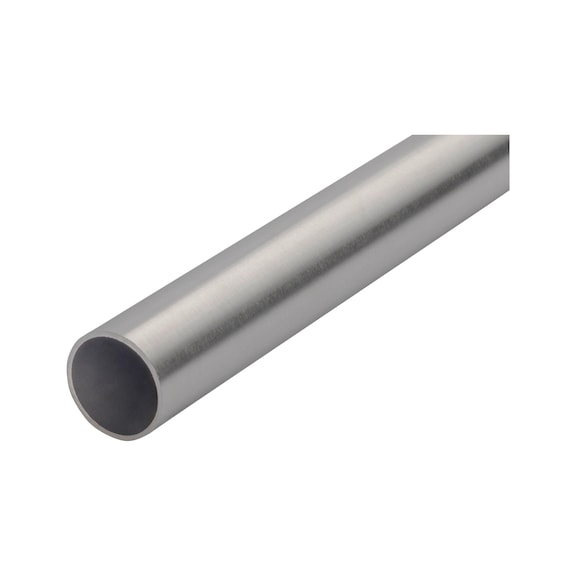 Wardrobe rail stainless steel round - 1