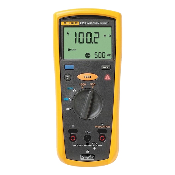 Insulation resistance tester Fluke 1503 - MULTIM-DGT-INSU-(FLUKE-1503)