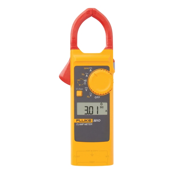 Clamp meter FLUKE 301D pocket-sized - CLMPM-FLUKE-301D-PALM-SIZED
