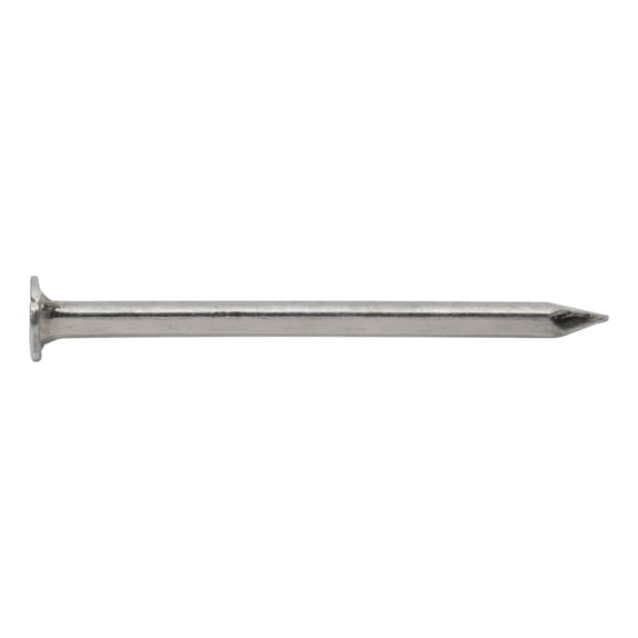 Wire nail zinc-plated square low head